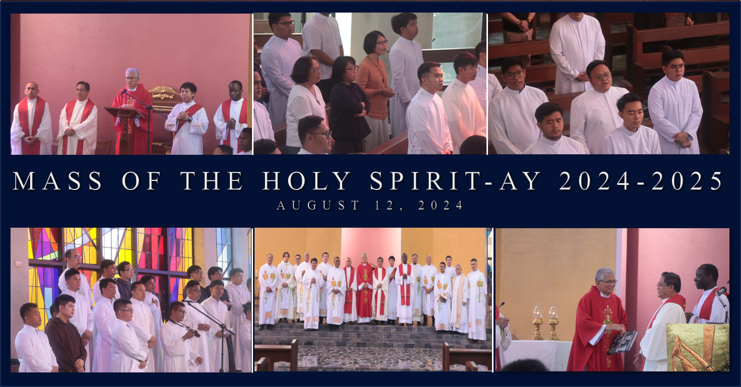 MASS OF THE HOLY SPIRIT - AY 2024-2025